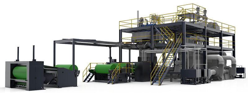 Линия для производства спандбонда, KY-2400